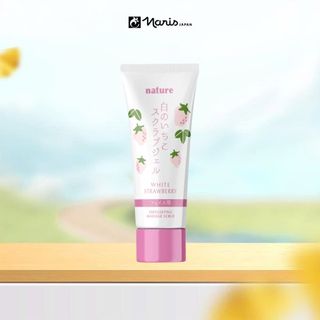 Gel tẩy tế bào chết Nature White Strawberry Massaging Scrub 100g