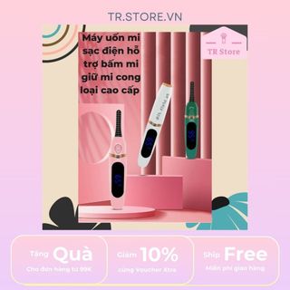 Máy uốn mi sạc điện hỗ trợ bấm mi giữ mi cong loại cao cấp