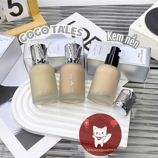 [GOGO TALES] Kem Nền Gogo Tales Vỏ Bạc Mỏng Nhẹ, Nude Long-Wear Liquid Foundation, 30g (GT793)