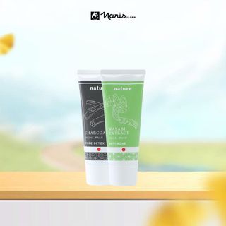 Bộ sữa rửa mặt thu nhỏ lỗ chân lông và dùng cho da mụn Naris Nature