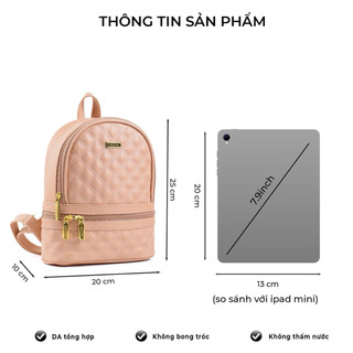 Balo thời trang nữ cao cấp VACHINO - BG008. Bảo hành 12 tháng, xem hàng ưng ý rồi thanh toán. Cam kết hàng y hình 100%