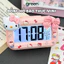 Đồng Hồ Báo Thức Điện Tử Hello Kitty Để Bàn, Đồng Hồ Mini Để Bàn Màn Hình LED Hiển Thị Rõ Ràng