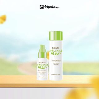 Bộ sản phẩm làm sạch và tẩy da chết Narus Nature Whitening
