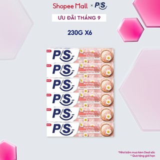 [LIVE] Combo 6 Kem đánh răng P/S Trắng Răng Lành Tính - 100% Công Thức Được Kiểm Chứng