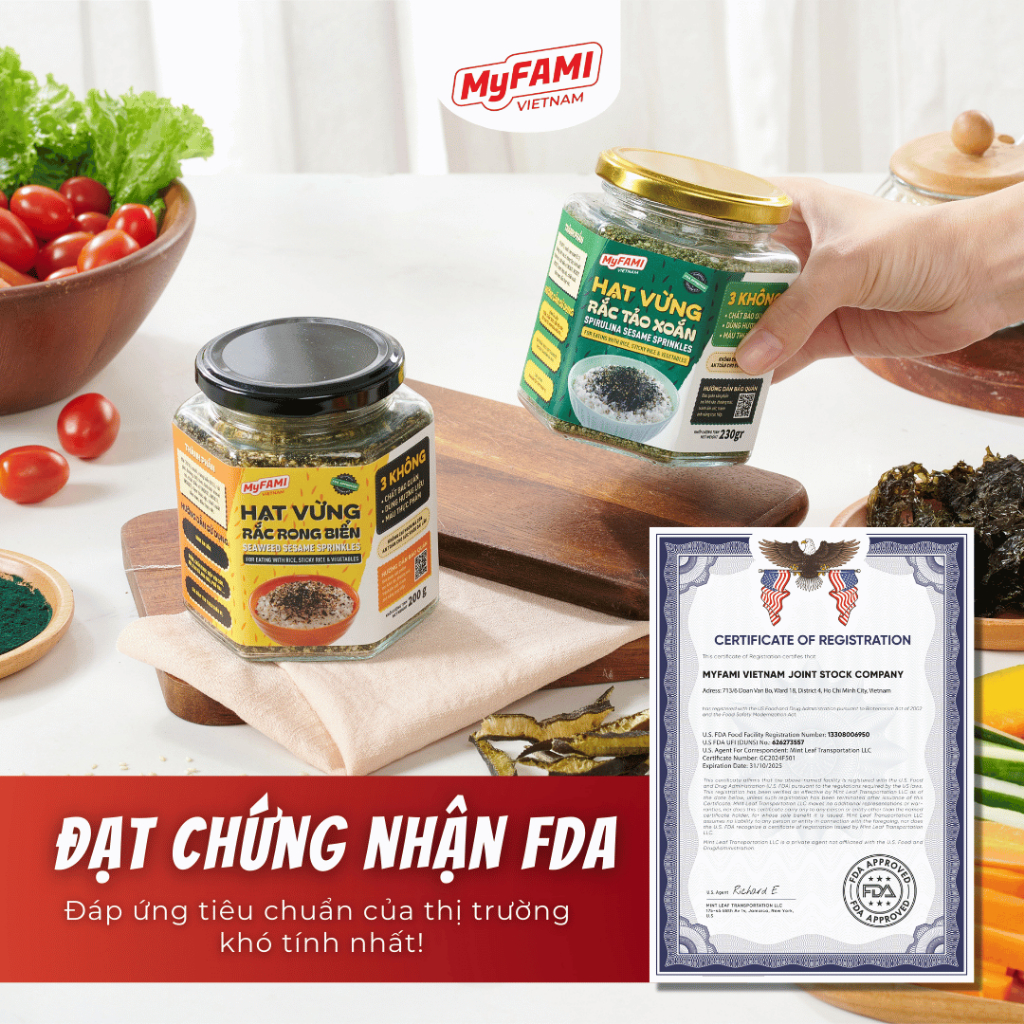 [200G & 230G] Combo Chill Chill 2 MyFAMI - Hạt Vừng Rắc Combo 2 Vị (Rong Biển & Tảo Xoắn) -TẶNG 1 COMBO SỨC KHỎE 180G- 1