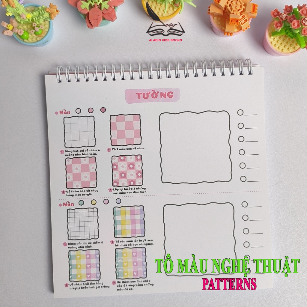 Sách- Tô Màu Nghệ Thuật Patterns How To Draw Cute Step By Step