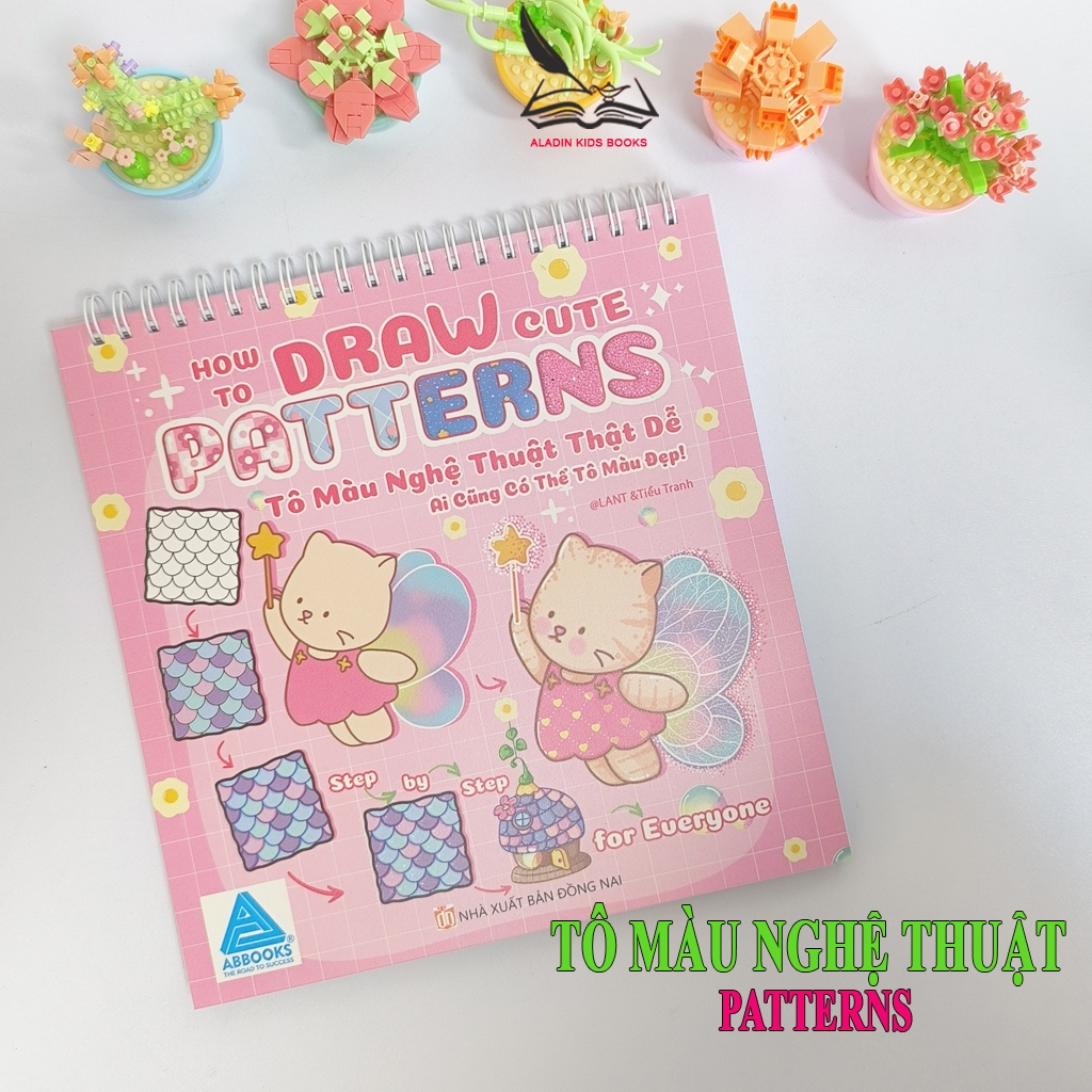 Sách- Tô Màu Nghệ Thuật Patterns How To Draw Cute Step By Step