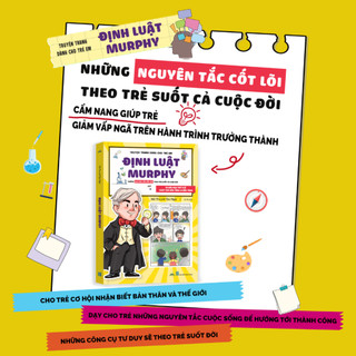 Sách - Truyện Tranh Dành Cho Trẻ Em: Định Luật Murphy, Bài Học Rèn Luyện Tâm Tính Cho Trẻ - Tiên Phong Books