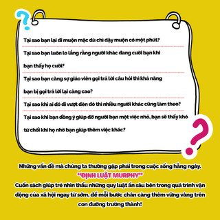 Sách - Truyện Tranh Dành Cho Trẻ Em: Định Luật Murphy, Bài Học Rèn Luyện Tâm Tính Cho Trẻ - Tiên Phong Books