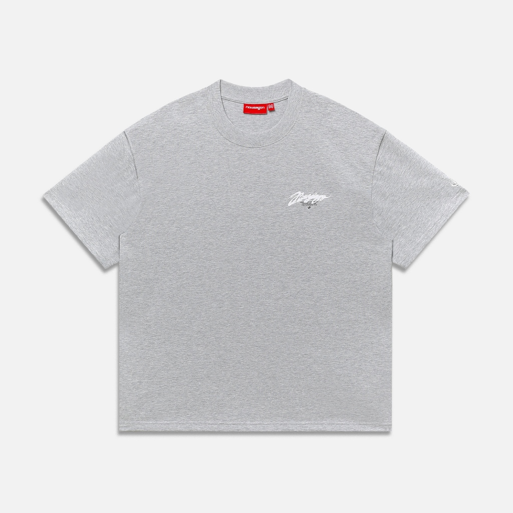Áo thun NEEDS OF WISDOM Blaze Tee - Grey - Local Brand Chính Hãng