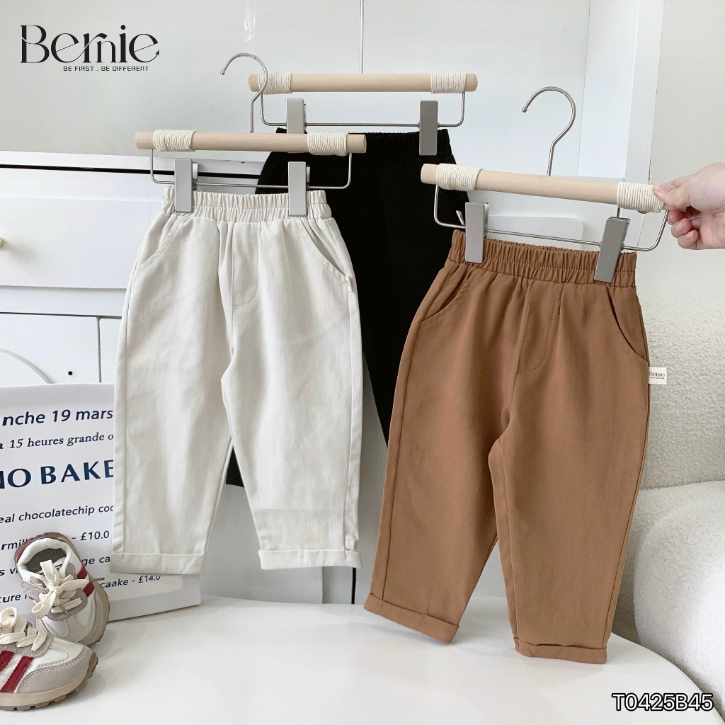 Bộ polo dài tay túi ngực phối quần kaki, set thu đông cổ đức thêu túi