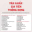 Sách - Văn Khấn Gia Tiên Thông Dụng - Nguyễn Tuấn Vũ - Tiên Phong Books