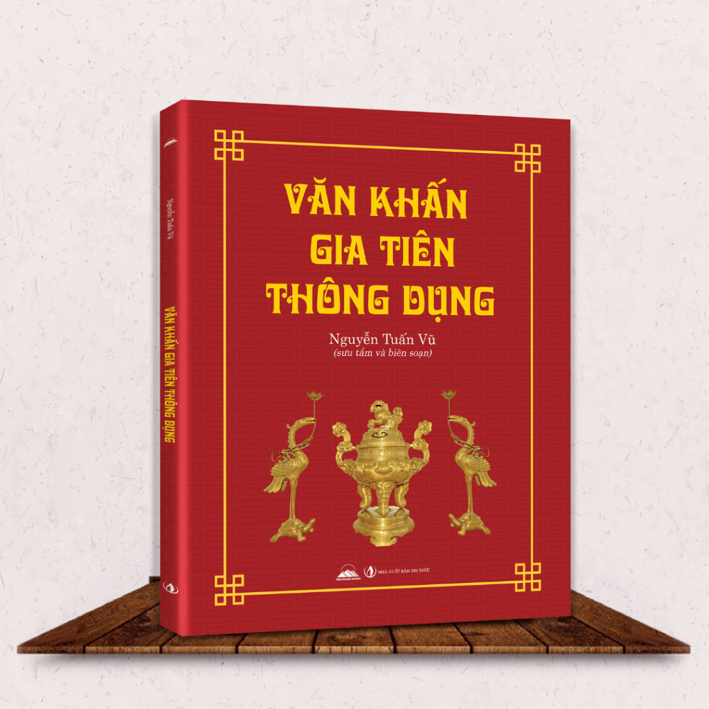 Sách - Văn Khấn Gia Tiên Thông Dụng - Nhà Xuất Bản Hồng Đức