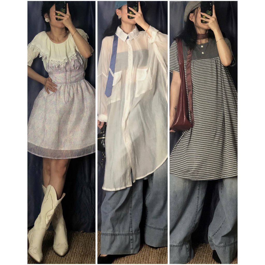 Set đầm váy vintage mix and match (demo ảnh bìa) - APRIL6 CLOTHING
