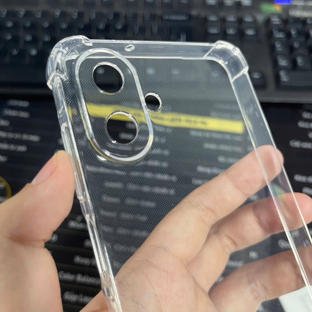 Ốp lưng samsung A07 silicon dẻo trong suốt bảo vệ cam điện thoại Vỏ bao đt ss bibi