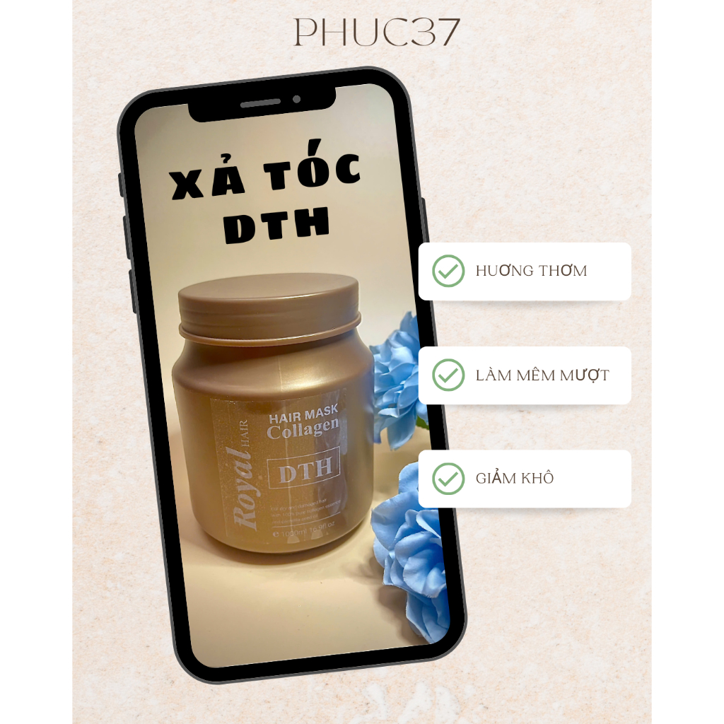 Hấp xả phục hồi Royal DTH