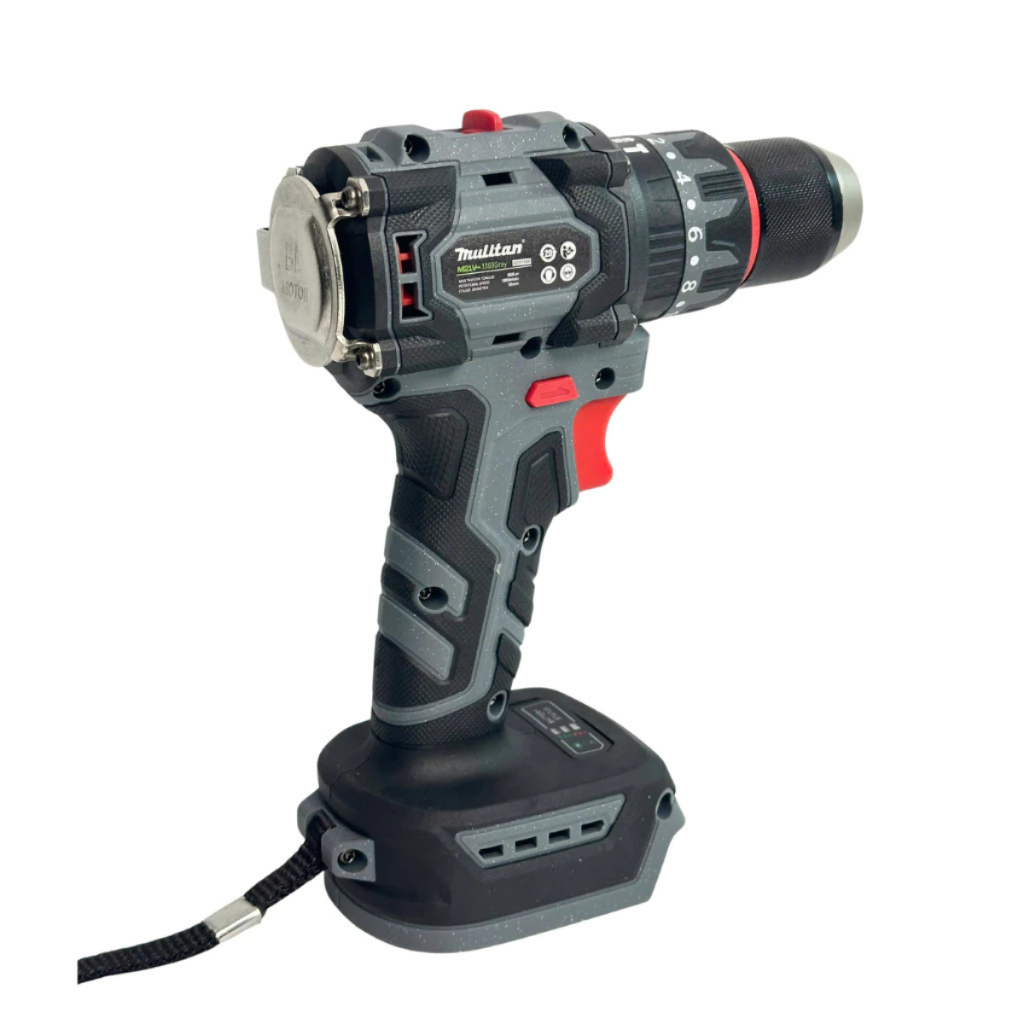 Thân Máy Khoan Pin Mulitan M21V-3369, 3 Chức Năng, Đầu Autolock, Động Cơ Không Chổi Than, Chân Pin Phổ Thông