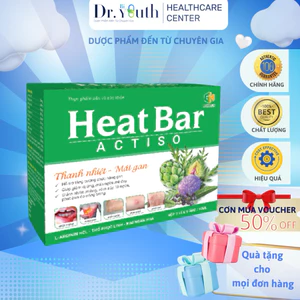 Ống uống Trợ Gan Heat Bar ACTISO Giải độc cơ thể – Thanh nhiệt – Mát gan – Bảo vệ tế bào gan