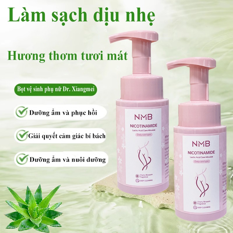 Bọt dung dịch vệ sinh phụ nữ - Hỗ trợ sạch dịu hôi ngứa, kháng khuẩn dịu êm – Làm sạch & chăm nhẹ vùng kín mỗi ngày