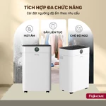Máy hút ẩm dân dụng 18 Lít/ ngày phòng 20-40m2 FUJIHOME DH18W-HEPA, kèm lọc không khí HEPA, kết nối Wifi diệt khuẩn UV — ảnh 8