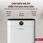 Máy hút ẩm dân dụng 18 Lít/ ngày phòng 20-40m2 FUJIHOME DH18W-HEPA, kèm lọc không khí HEPA, kết nối Wifi diệt khuẩn UV — ảnh 5