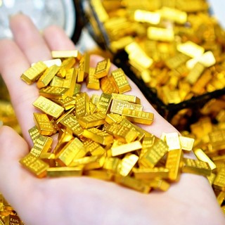 Combo 50, 100, 200 Thỏi Vàng, Thỏi Bạc Thần Tài Thờ Cúng, Trang Trí Phong Thủy Ý Nghĩa