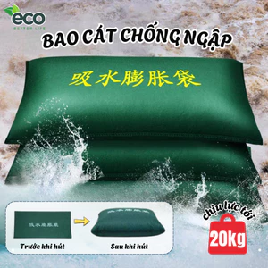 Bao Cát Chống Ngập Tự Nở Hút Nước, Túi Hút Nước Chống Lũ, Ngăn Đê Chống Tràn Bảo Vệ Nhà Cửa