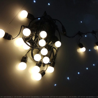 Đèn LED Búp Tròn Đui Xoay Kín Nước 3W 7W 12W Đui Xoáy E27 Haledco Bóng Nhựa Siêu Sáng Trang Trí Quán Cafe, Nhà cửa