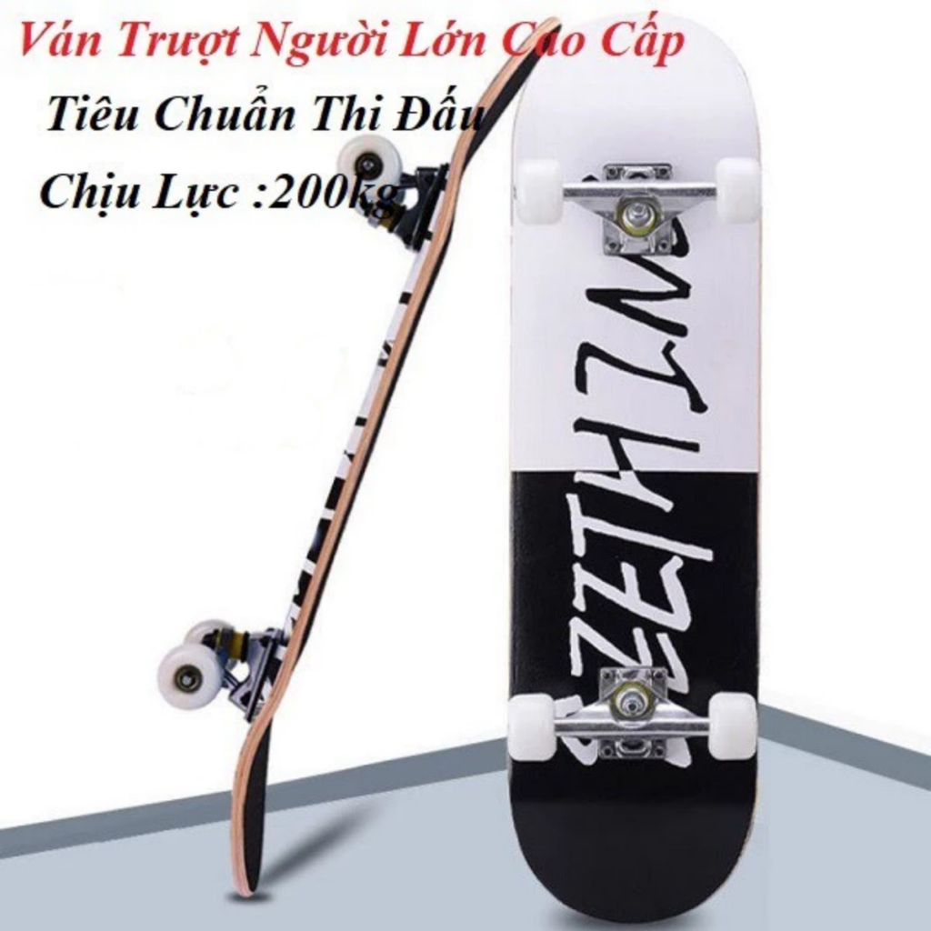 80cm Kích thước lớn Thể thao Skateboard Bề mặt nhẵn Chống mài mòn tốt Super Durable 9 lớp Laminated Kids Skateboard