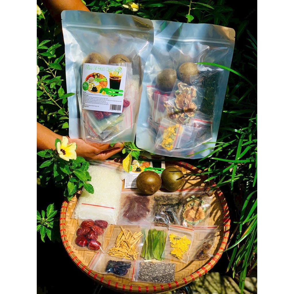 TRÀ BÍ ĐAO LA HÁN GIẢI NHIỆT set 2 quả La Hán 400GR