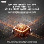 [Tặng khay lọc dầu] Nồi chiên không dầu BEAR 6L AF-5H19I45 Tiếng Việt Lò Nướng Nồi Chiên Hơi Nước Hấp — ảnh 8