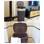 Giỏ đồ giặt 60L đa năng với nắp đậy chắc chắn, lý tưởng để đựng quần áo và đồ dùng gia đình hàng ngày.1 — ảnh 6