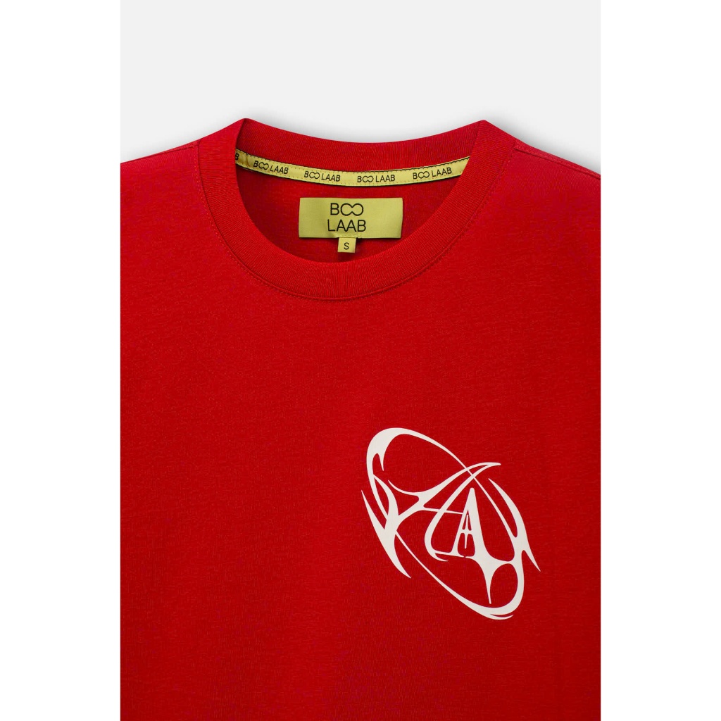 Áo Thun BOO Babytop Cotton Dáng Ngắn In Logo AA Infinitee BOOLAAB