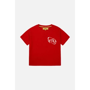 Áo Thun BOO Babytop Cotton Dáng Ngắn In Logo AA Infinitee BOOLAAB