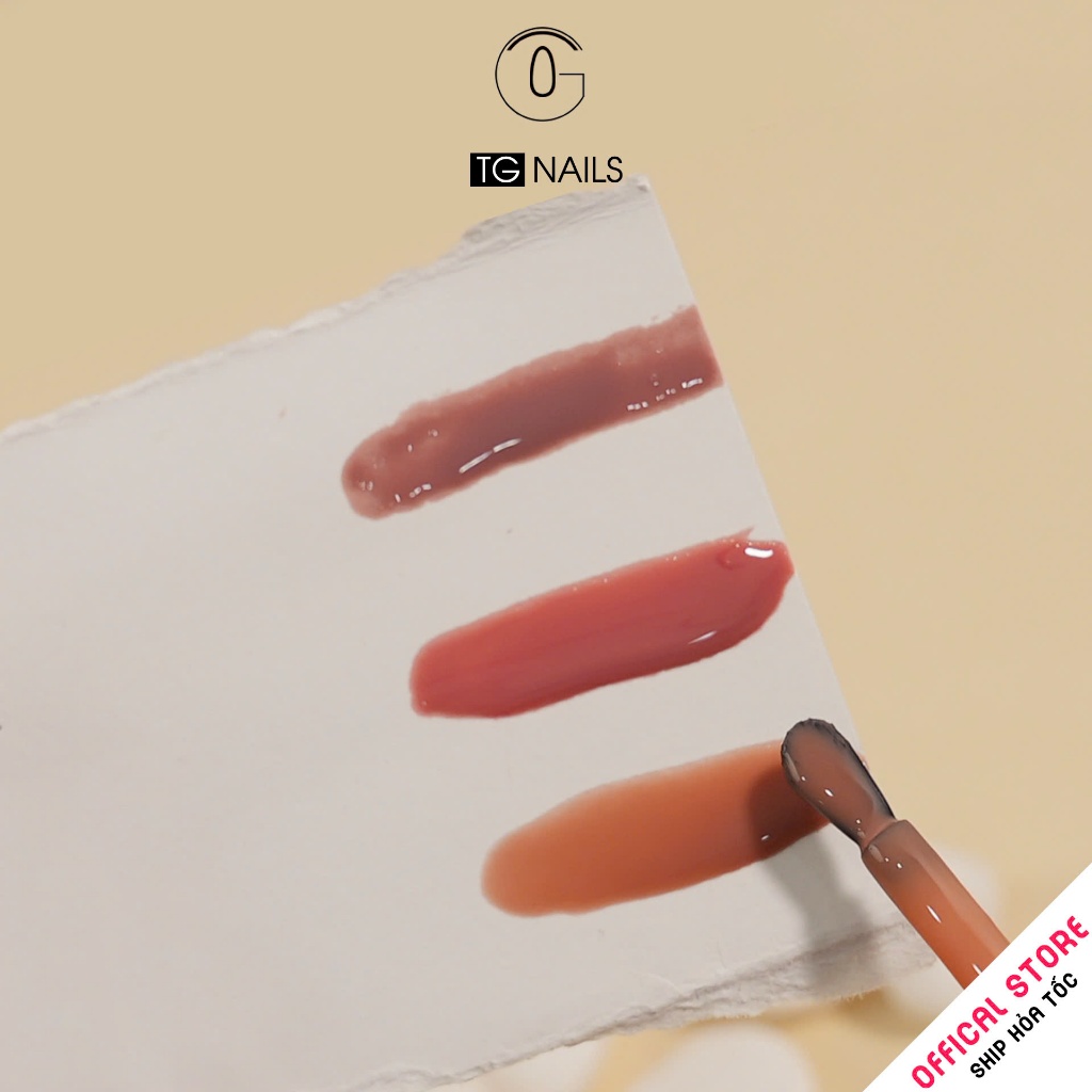 Set sơn gel 8 màu thạch đục TG - Tông nude trà sữa dịu dàng