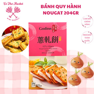 Bánh Hành Nhân Kem Dai Bánh Quy Mặn Nougat Cracker Green Onion Godinn HongKong 204g - CÔ THƯ MARKET