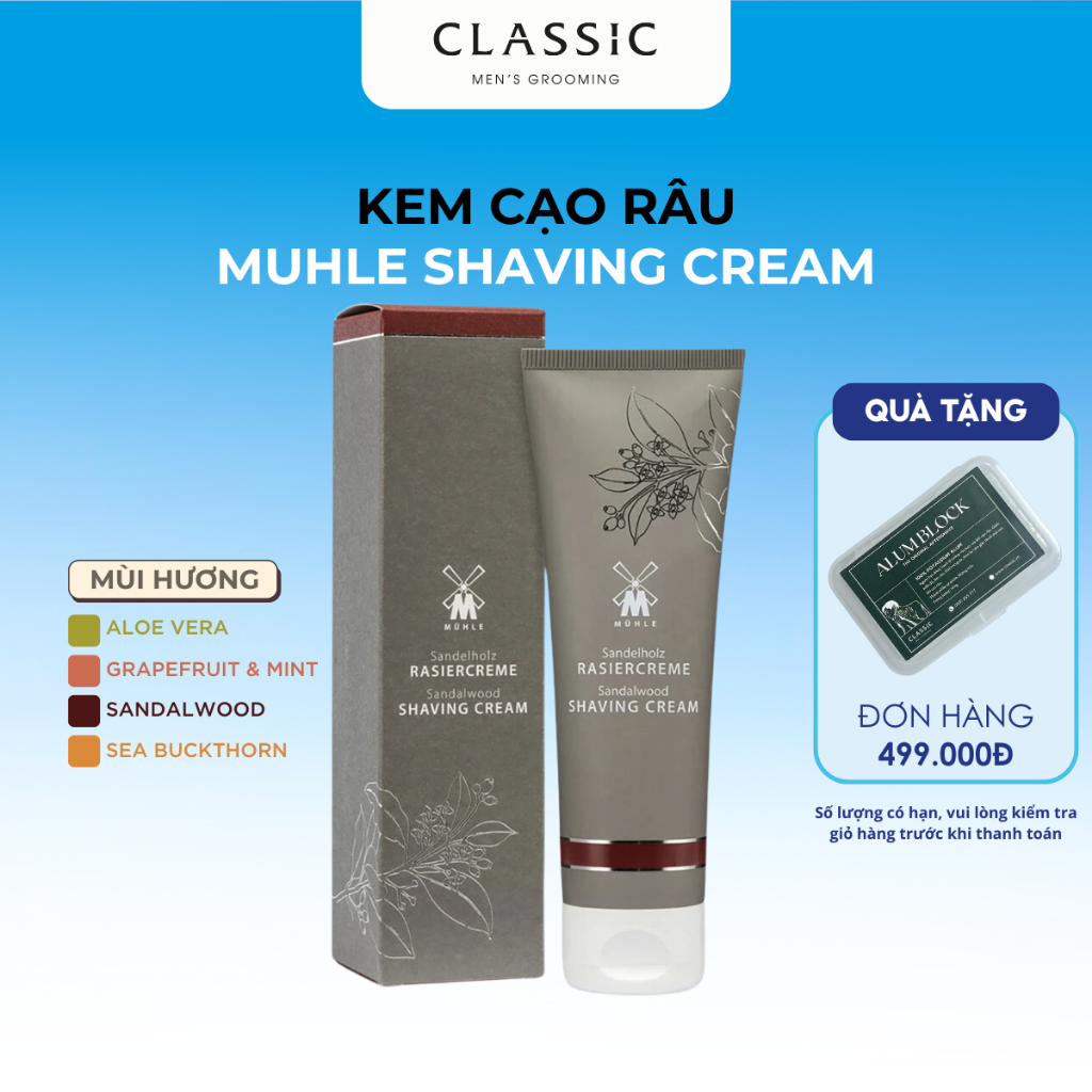 Kem cạo râu Muhle Shaving Cream 75ml | Shopee Việt Nam