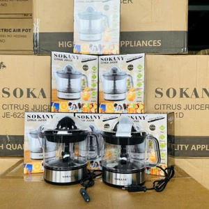 Máy vắt cam tự động SOKANY, Máy ép cam bằng điện 2 chiều giúp lấy hết nước