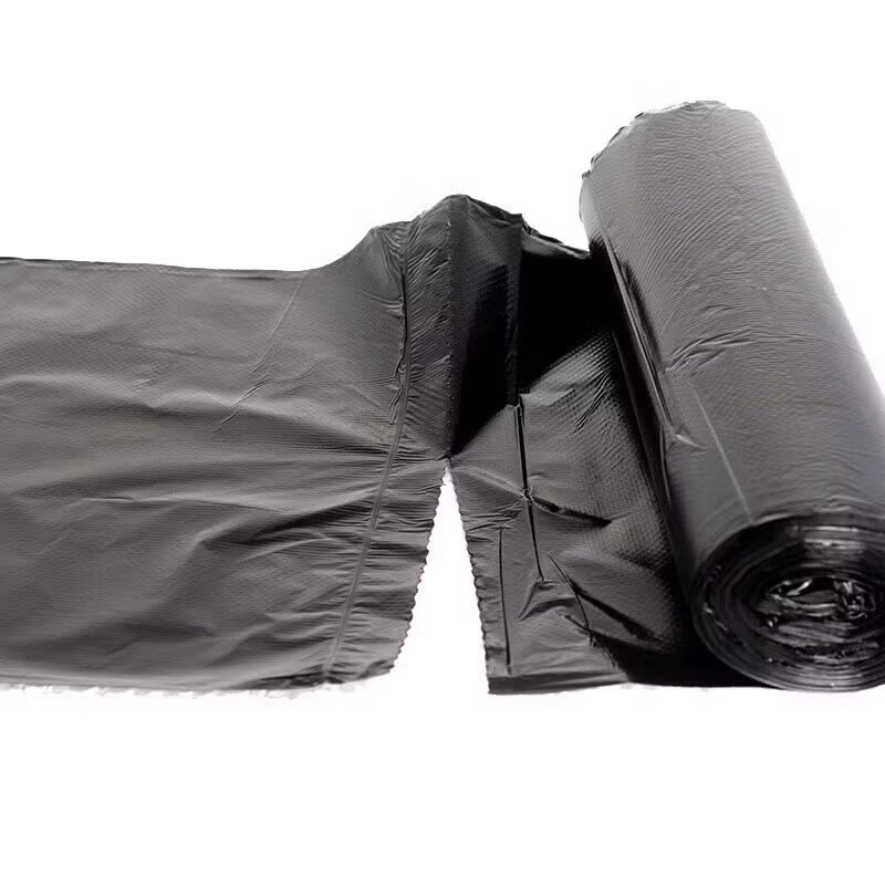 12 Cuộn (4 bịch) Túi Đựng Rác Đen Kích Thước Lớn 65x55cm Tự Phân Hủy, Thân Thiện Với Môi Trường