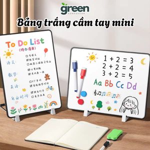 Bảng Từ Trắng Ghi Chú Cầm Tay Dùng Cho Học Tập, Bảng Viết Bút Lông Xoá Dễ Dàng, Hút Nam Châm Tốt