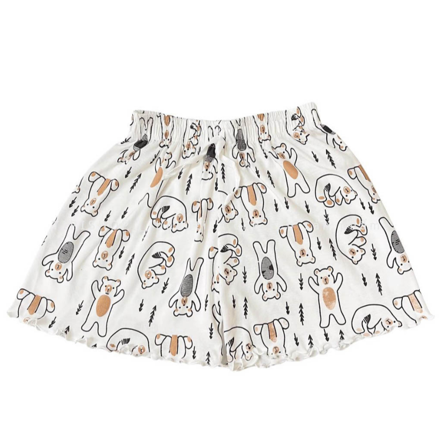 [Peinn] Combo 3 Quần Đùi Nữ Cotton NH123 Thun Xòe, Nhiều Hoạ Tiết Cạp Chun