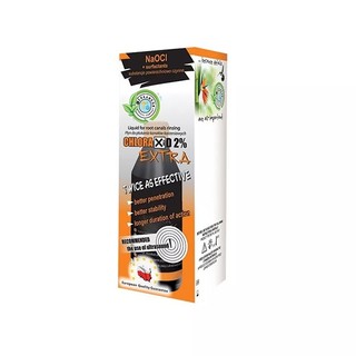 Naocl 2% (Chloraxid 2%) Extra, Dung dịch bơm rửa ống tủy an toàn, Hãng Cerkamed Ba Lan, Chai 200ml