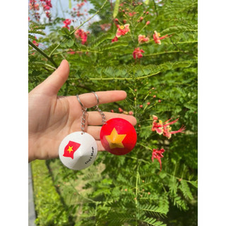 Móc khóa nón cờ đỏ sao vàng Việt Nam