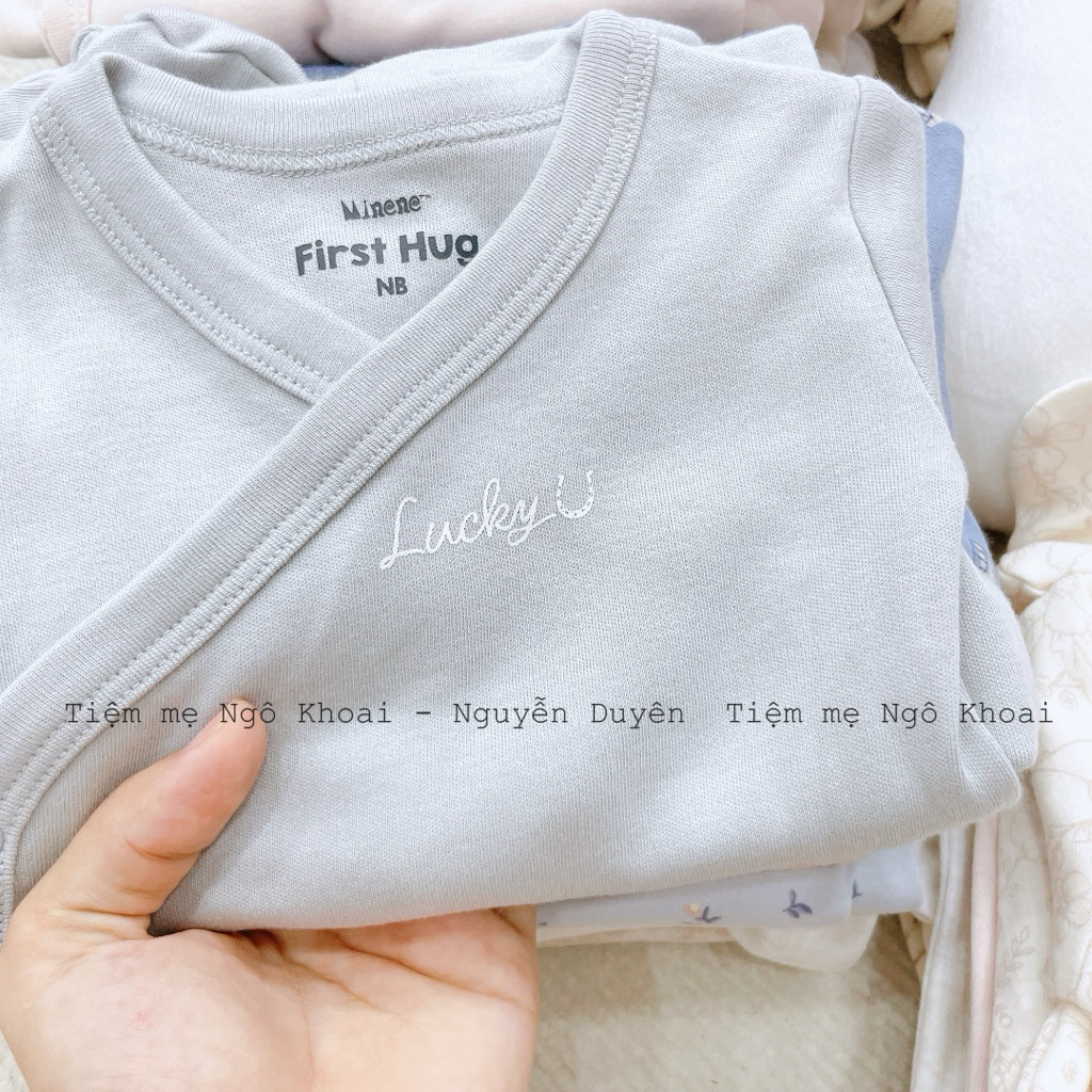 [MD104] Minene Set bộ áo body suit dài tay kèm quần dài cho bé yêu