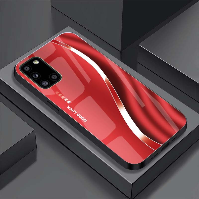 Ốp Lưng SAMSUNG M51, A31, A51, A71 mặt kính cường lực cao cấp, hàng new