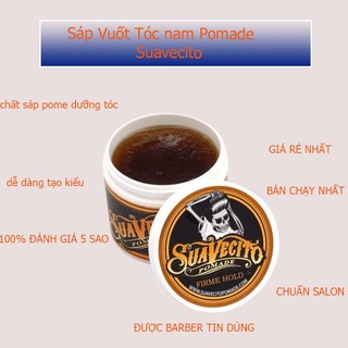 Sáp vuốt tóc Nam Pomade Suavecito Firme Hold 113g,Wax vuốt tóc Nam Siêu Thơm dễ dàng tạo kiểu