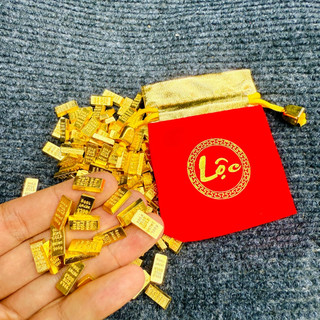Túi Lộc Và Cây Vàng Mini Trang Trí Phong Thủy, Để Két Sắt