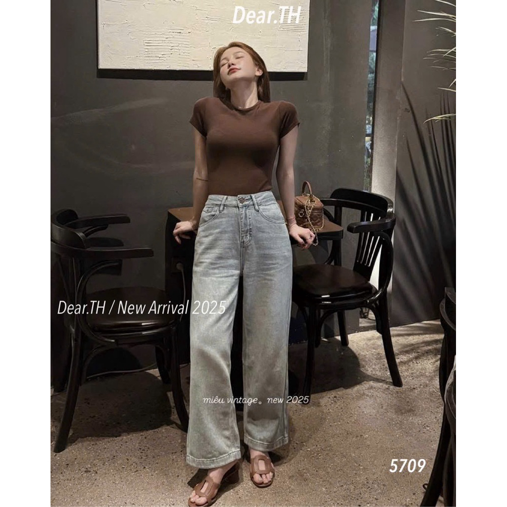 [𝐒𝐮𝐙𝐲] Quần Jeans Mềm 5709 Dài 93cm QCCC