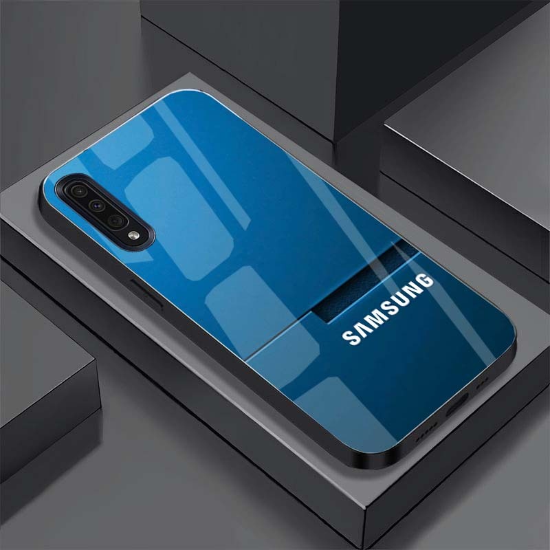 Ốp Lưng SAMSUNG A30S, A50, A50S, A70, A7 2018 mặt kính cường lực cao cấp, hàng new