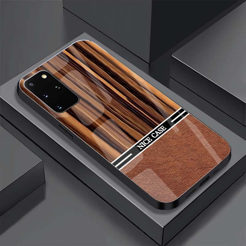 Ốp Lưng SAMSUNG S20+, S20 FE mặt kính cường lực cao cấp, hàng new
